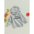 thumbnail image 3 of Canis Boy's Fall Hoodies - Halloween Sweatshirt Long Sleeve Letter Pullover, 3 of 9