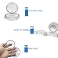 thumbnail image 5 of BE-TOOL 5Pcs Stove Knob Covers Gas Shield Protection Locks Child Protection Gas Cooker Oven Stove Switch Knob Transparent Protective Covers for Home Restaurant Kitchen, 5 of 7