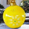 thumbnail image 3 of Outdoor Christmas Inflatable Decorated Ball Made of PVC,23.6 Inch Giant Merry Christmas Inflatable Balloon with Pump Outdoor Decorations Holiday Inflatables Balls Decoration (Christmas snowflakes), 3 of 15