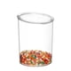 thumbnail image 3 of Recipiente hermético transparente para cocina, redondo, para organizar la cocina y la despensa. 25cmx25cmx35cm, 3 of 7