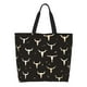 thumbnail image 1 of Fotbe Cow Skulls Bolsa Tote Estética de Lona con Estampado para Mujer - Bolsa Reutilizable de Hombro Casual para Vacaciones, Compras, Trabajo y Gimnasio, 1 of 8