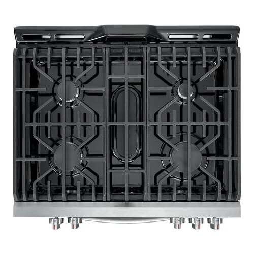 Frigidaire FGGH3047VF 30 Gallery Series Gas Range with 5 Sealed Burners griddle True Convection Oven Self Cleaning Air Fry Function in Stainless Steel - image 10 of 14