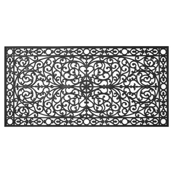 Calloway Mills Gatsby Rubber Doormat, 3' x 6'