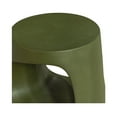 thumbnail image 4 of Moe's Home Collection Rothko Outdoor Stool Green Stone Side Tables, 4 of 4