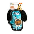 thumbnail image 3 of Outward Hound Tough Seamz Plush & Squeaky Dog Toy for Moderate Chewers, Blue, 3 of 7