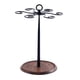 thumbnail image 2 of Colgador de medallas, soporte de mesa metálico, base de madera, estante de almacenamiento, organizador para fútbol, ​​fútbol americano, porristas, bal, 2 of 9