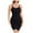 Black, variant on Women's Casual Fashion Summer Seamless Strap Bodycon Dress High Elasticity Comfortable Figure-Fitting Long Pencil Skirt Beige,S