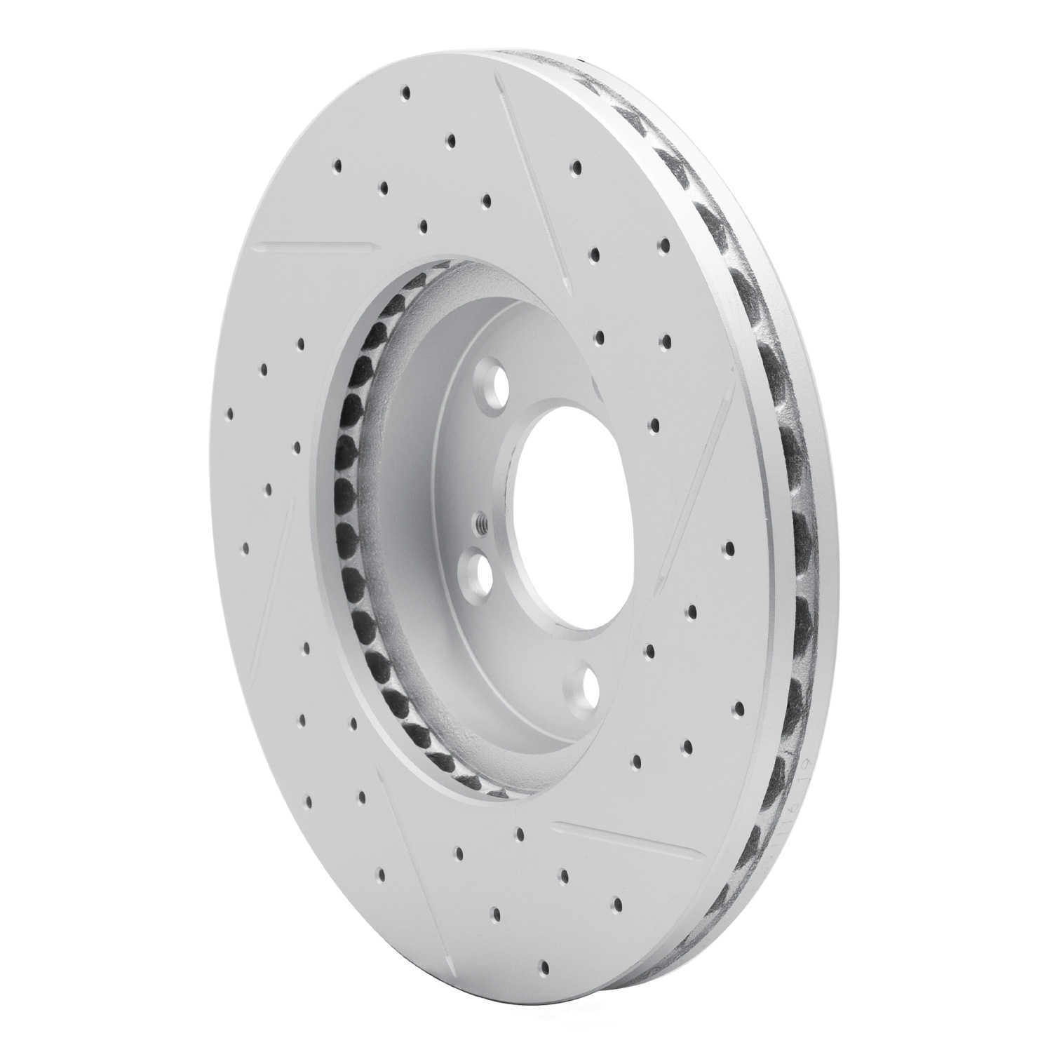 Dynamic Friction Company 830-54038L DFC Geoperformance Rotor - Drilled and Slotted