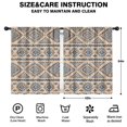 thumbnail image 2 of Blackout Kids Curtains,Boho Bohemia Geometric Line Art Childrens Insulated Curtains Set Of 2,Bedroom Essentials,Toddler Room Decor 42"x54"(106x137cm), 2 of 4