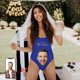 thumbnail image 2 of MKLEKYY Trajes De Baño Mujer Completo Women Fashion Diy Letter Print Piece Swimsuit Sexy Bikini Swimwear Bathing Sleeveless Backless Swimsuit 633, 2 of 3