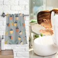 thumbnail image 7 of Yayeee 100% Cotton Hand Towels for Bathroom 16" x 28" Soft Absorbent Kitchen Towel, Cute Acorns Pattern, 7 of 7