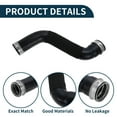 thumbnail image 4 of Manguera del radiador Unique Bargains para Mercedes-Benz E-Klasse W211 E220 CDI 2003-2009 No.2115284182 Manguera de goma negra 1 Pc, 4 of 6