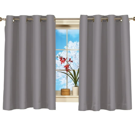 efficient blocking grommet reducing noise blackout curtain triple layer energy panel technology grey window short light dialog displays option button