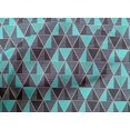 thumbnail image 5 of oneOone Cotton Cambric Fabric Triangle Geometric Print Fabric By The Yard 56 Inch Wide, 5 of 5