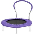 thumbnail image 3 of 36" Mini Kids Trampolines with Handrail and Padded, 3 of 9