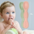 thumbnail image 3 of Silicone Baby Spoons for Baby Led Weaning, 3 of 5