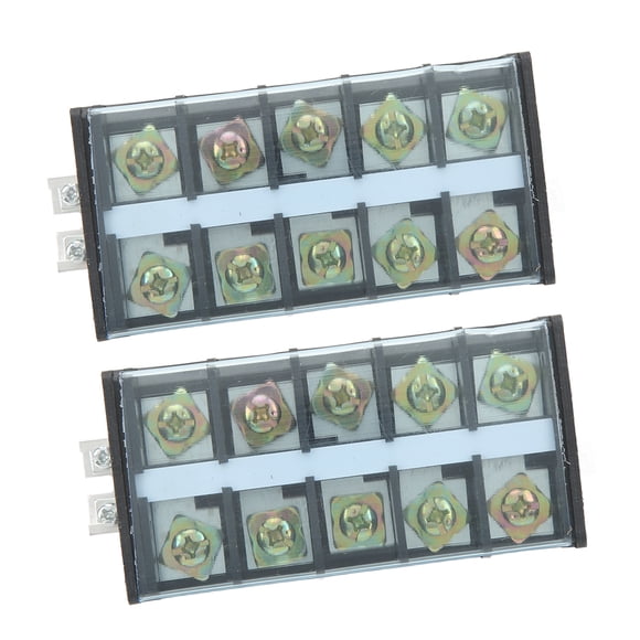 Bande de Borne à Double Rangée, Bande de Borne à Double Rangée de 2pcs Construite pour l'Avenir