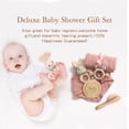 thumbnail image 3 of Set de regalo para bebés EERKEOD Newborn Essentials con manta y sonajero, 3 of 9