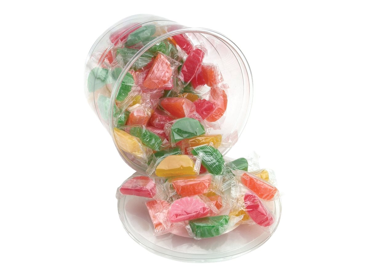 Office Snax, OFX00005, Fruit Slice Assorted Flavor Candy Tub, 1 Each - image 2 of 2