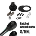 thumbnail image 6 of Ratchet Head Repair Kit, 24 Teeth Ratchet Socket Wrench Steel Ratchet Wrench Part Kit, Craftsmans Repair Kit for Various Repair Need - Shape B, 6 of 10