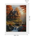 thumbnail image 2 of Diamond Art Kits for Adults - Rustic Cabin Autumn Forest Wildlife 5d Diamond Painting for Adults, Diamond Art for Adults Beginners, Frameless Diamond Painting Kits for Adults for Home Wall Decor, 2 of 7