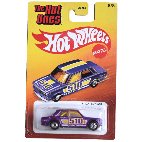 Hot Wheels '71 Datsun 510, The Hot Ones 8/8 [purple]