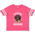 thumbnail image 3 of Inktastic Protected by a Dachshund Dog Boys or Girls Toddler T-Shirt, 3 of 5