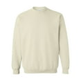 thumbnail image 4 of Gildan Men's Heavy Blend Fleece Crewneck Sweatshirt Pullover Fleece in Sand up to Size XL, 4 of 5
