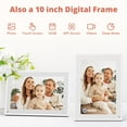 thumbnail image 3 of EKASN Digital Calendar with Chore Chart - Full HD 1080P 10.1" Interactive Touchscreen, Smart Family Planner for Desk Mounting-White, 3 of 11