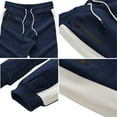 thumbnail image 6 of FEDTOSING Men's Gym Sweatpants Drawstring Navy Running Joggers Trackpants with Zipper Pockets, 6 of 6