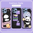 thumbnail image 2 of For Cubot P80 Case Cute Panda Flower Soft Silicone Couple Phone Case For Cubot P80 CubotP80 Protect Shockproof Cartoon Cover HS-C0048 For Cubot P80, 2 of 6
