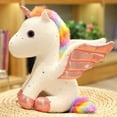 thumbnail image 2 of Peluche Licorne avec Ailes Arc-en-Ciel, 2 of 5