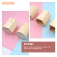 thumbnail image 2 of Miangastore Wood Brush Pot Plastic 2Pcs 3.9In, 2 of 9