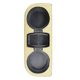 thumbnail image 5 of Relleno de espacio para asiento de coche, portavasos multifunción, organizador de asiento de coche, consola, caja de almacenamiento de bolsillo lateral, color Beige, 5 of 7