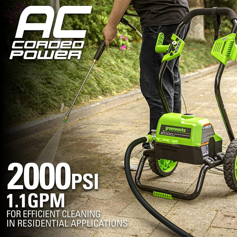 FATFOX Electric High Pressure Washer 3500 Psi and 2.5 GPM with 25ft  Hose/16ft Power Cord,Making It Perfect for Cleaning Cars, Fences, Pool,  Patios. 