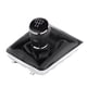 thumbnail image 4 of Kit de Perilla de Cambio de Marchas de Coche 5 Velocidades Borde Cromado Tapa Negra Sensación de Operación B7 2011-2015, 4 of 7