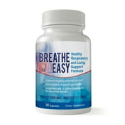 Breathe Easy Supports Healthy Respiratory System Clear Lungs -30 ct