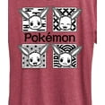 thumbnail image 3 of Pokémon - Wagara Grid Eevee  - Women's Short Sleeve Graphic T-Shirt, 3 of 5