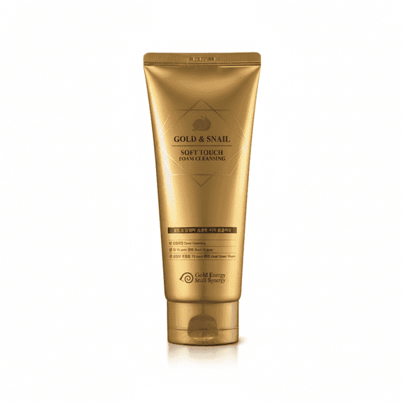 Korean Foam Cleanser – Gold & Snail Soft Touch Cleanser  170ml