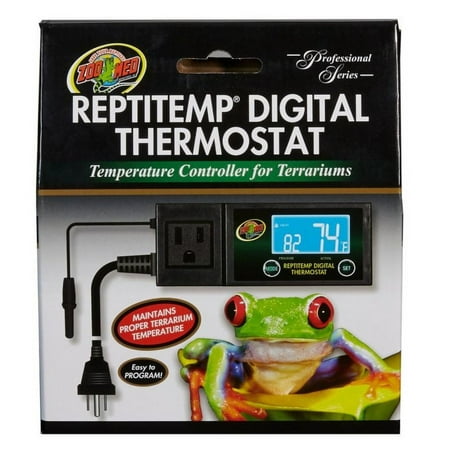 UPC: 0097612376005 | Zoo Med Laboratories Reptitemp® Digital Thermostat Temperature Controller for Terrariums