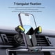 thumbnail image 3 of Soporte universal para teléfono móvil para coche: salpicadero, parabrisas, rejilla de ventilación | Soporte ajustable para teléfono móvil manos libres, compatible con smartphones, 3 of 6