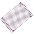 thumbnail image 3 of Purple Cooling Rack for Baking Use Sturdy and Dishwasher Safe with Proper Air Circulation 12.5 x 16.5 inches, 3 of 5