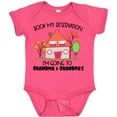 thumbnail image 3 of Inktastic Book My Reservation I'm Going to Grandma and Grandpa's Boys or Girls Baby Bodysuit, 3 of 5