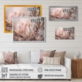 thumbnail image 4 of Designart "Gold Glamorous Feathers Of Boho Fantasy IV" Glam Feather Canvas Art Print, 4 of 5