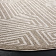thumbnail image 3 of Safavieh Amherst Dawa Geometric Area Rug, Wheat/Beige, 7' x 7' Round, 3 of 7