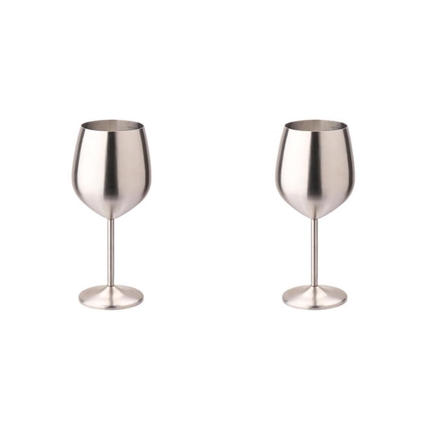 Cateissary Copa de vino de acero inoxidable, copa de cóctel de una sola capa, herramienta de cocina, copas de doméstico para accesorios de Type3 NO3