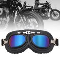 thumbnail image 4 of koolsoo Lunettes de Moto Vintage Anti-Rayures pour Demi-Scooter Cruiser Coloré, 4 of 6