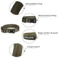thumbnail image 4 of Tactical Dog Collar Nylon Adjustable K9 Collar Military Dog Collar Heavy Duty Metal Buckle with Handle, 4 of 8