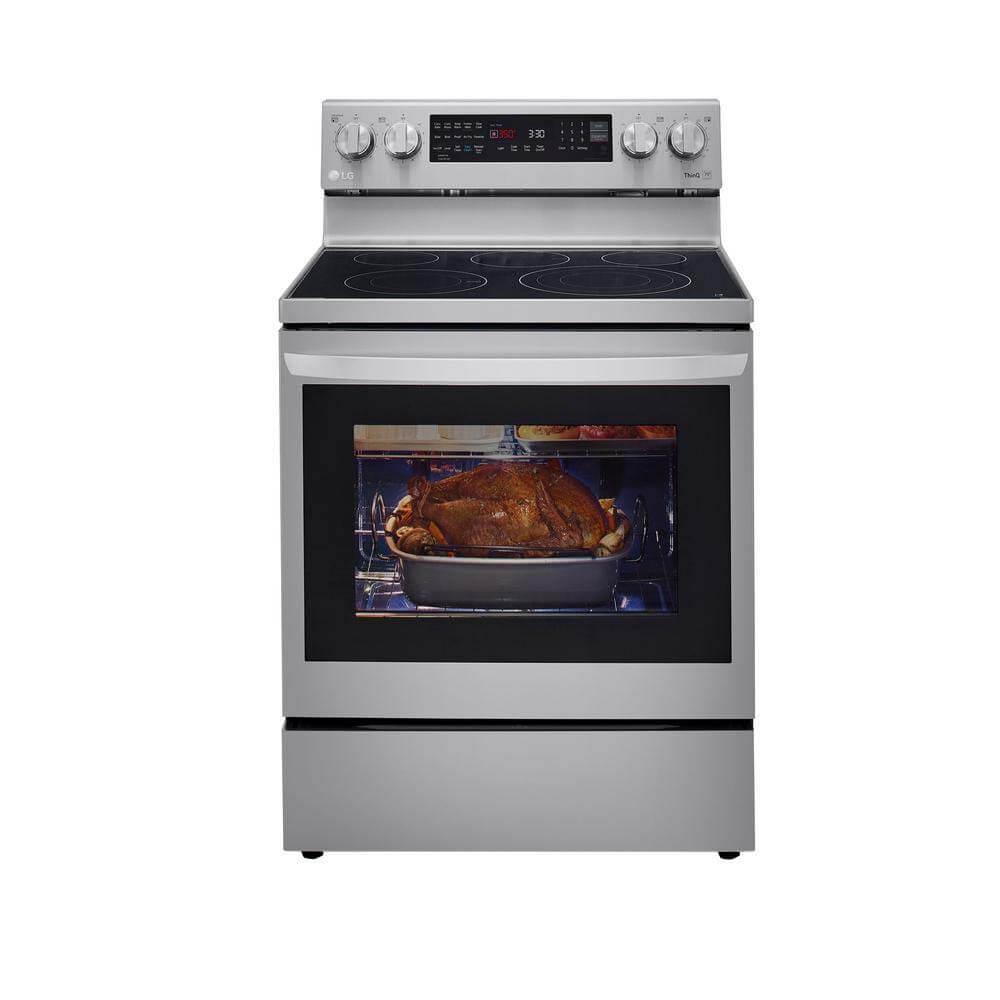 LG LREL6325F 6.3 Cu. Ft. Electric Range with True Convection Oven