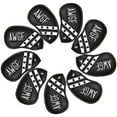 thumbnail image 2 of 9 fundas de golf con remaches tachonados para palos de golf, antideslizantes, impermeables Negro, 2 of 9